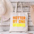 Hotter By One Degree Graduation Shirt College Major Graduate Canvas Tote Bag
