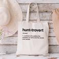 Hunt-Trovert Hunting Camo Woods Introvert Canvas Tote Bag Hunt-Trovert Hunting Camo Woods Introvert Canvas Tote Bag
