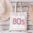 I'd Rather Be In The 80s Iconic Music Nostalgia Vintage Canvas Tote Bag