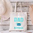 I'm A Dad And An Author Book Writer Father Canvas Tote Bag