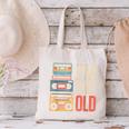 I'm This Old Vintage Cassette Tape Nostalgia Canvas Tote Bag