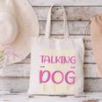 I'm Only Talking To My Dog Today Dog Owner Introvert Canvas Tote Bag I'm Only Talking To My Dog Today Dog Owner Introvert Canvas Tote Bag