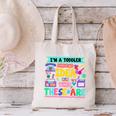 I'm A Toddler I Have No Ideas Retro Vintage 90s Nostalgia Premium Tri-Blend Canvas Tote Bag