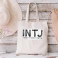 INTJ Personality Type Introvert INTJ Canvas Tote Bag