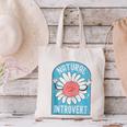 Introvert Cute Anti-Social Shy Person Inner Strength Canvas Tote Bag