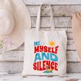Introvert Relaxation Me Myself And Silence Summer Vacation For Men Women Canvas Tote Bag Introvert Relaxation Me Myself And Silence Summer Vacation For Men Women Canvas Tote Bag
