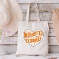 Introverted Extrovert People Hater Calm Peace Lover Canvas Tote Bag Introverted Extrovert People Hater Calm Peace Lover Canvas Tote Bag