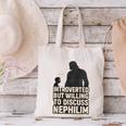 Introverted But Willing To Discuss Nephilim Tee Canvas Tote Bag