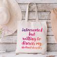 Introverted Willing To Discuss Shetland Sheepdog Introvert Canvas Tote Bag Introverted Willing To Discuss Shetland Sheepdog Introvert Canvas Tote Bag