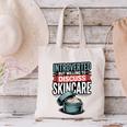Introverted But Willing Discuss Skincare Canvas Tote Bag