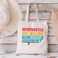 Introverted But Willing To Discuss Sourdough Bread Canvas Tote Bag Introverted But Willing To Discuss Sourdough Bread Canvas Tote Bag