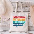 Introverted But Willing To Discuss Woodworking Canvas Tote Bag Introverted But Willing To Discuss Woodworking Canvas Tote Bag