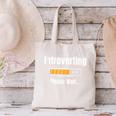 Introverting Please Wait Humor Sarcastic Geek Gamer Jokes Canvas Tote Bag Introverting Please Wait Humor Sarcastic Geek Gamer Jokes Canvas Tote Bag