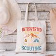 Introvert's Scouting Passion Canvas Tote Bag