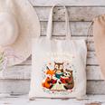 Its A Good Day To Read Book Cute Fox Sloth Owl Novel Reading Canvas Tote Bag