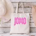 JOMO Joy Of Missing Out For The Introvert Canvas Tote Bag JOMO Joy Of Missing Out For The Introvert Canvas Tote Bag