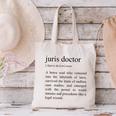 Juris Doctor Definition Law School Graduation Canvas Tote Bag