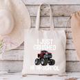 I Just Crushed High School Graduation Monster Truck Shirt Canvas Tote Bag