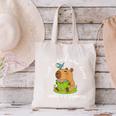 Just a Girl Who Loves Books And Capybaras Canvas Tote Bag Just a Girl Who Loves Books And Capybaras Canvas Tote Bag