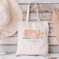 Just One More Chapter Book Lovers Reading Teacher Canvas Tote Bag