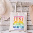 JUST ONE MORE CHAPTER Fun Reading Book Lover Canvas Tote Bag JUST ONE MORE CHAPTER Fun Reading Book Lover Canvas Tote Bag