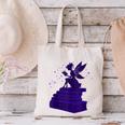 Kawaii Fairy Bookish Book Lover Library Read Canvas Tote Bag