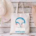 Keep Calm Earthlings Are Strange Alien Introvert Canvas Tote Bag
