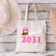 Kids Class Of 2031 Back To School Graduation T-Shirt Canvas Tote Bag
