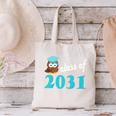 Kids Class Of 2031 Graduation Year T-Shirt Back To School Canvas Tote Bag