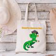 Kids Cute Graduation Dinosaur Smarty Saurus Kinder VPK Pre-k Grad Canvas Tote Bag