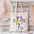 Kids Dabbing Unicorn Kindergarten Graduation See Ya Canvas Tote Bag