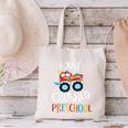 Kids I Just Crushed Preschool Monster Graduation Pre-K Shirt Canvas Tote Bag
