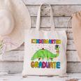 Kids Kindergarten Graduate Dinosaur Kindergarten Graduation Canvas Tote Bag