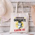 Kids Kindergarten Nailed It Shirt 2019 Shark Graduation Tee Canvas Tote Bag