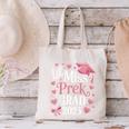 Kids Little Miss Pre-K Grad 2025 Preschool Girls Prek Graduation Canvas Tote Bag