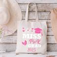 Kids Little Miss Pre-K Grad Preschool Prek Graduation 2025 Canvas Tote Bag