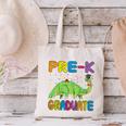 Kids Pre-K Graduate Brontosaurus Dino Pre Kindergarten Graduation Canvas Tote Bag