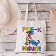 Kids Pre-K Graduate Dinosaur T-Rex Pre Kindergarten Graduation Canvas Tote Bag