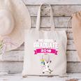 Kids Preschool Graduate 2018 Unicorn Dab Graduation Pre-K TShirt Canvas Tote Bag