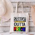 Kids Straight Outta Pre-K Graduation Canvas Tote Bag