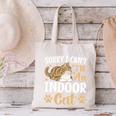 Kitty Pet Lover Introvert Person Cats Show Family Member Canvas Tote Bag