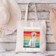 Labrador Retriever Introvert White Lab Canvas Tote Bag