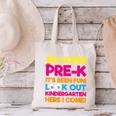 Last Day Pre-K Kindergarten Here I Come Graduation T-Shirt Canvas Tote Bag