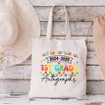 Last Day Of School Autograph 1st Grade Graduation Boys Girls Canvas Tote Bag