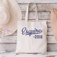 Lawyers Graduation Esquire Est 2018 Graduate Shirt Canvas Tote Bag