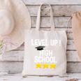 Level Up High School 8th Grade Graduation T-Shirt Canvas Tote Bag