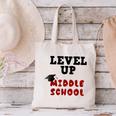 Level Up Middle School 5th Grade Graduation Canvas Tote Bag