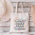 Literary Twenty Three Years Later Bookish Nostalgia Canvas Tote Bag Literary Twenty Three Years Later Bookish Nostalgia Canvas Tote Bag