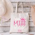Little Miss Pre-K Grad Preschool Prek Graduation 2025 Canvas Tote Bag
