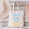 LMFT Graduation Licensed Marriage And Family Therapist LMFT Canvas Tote Bag